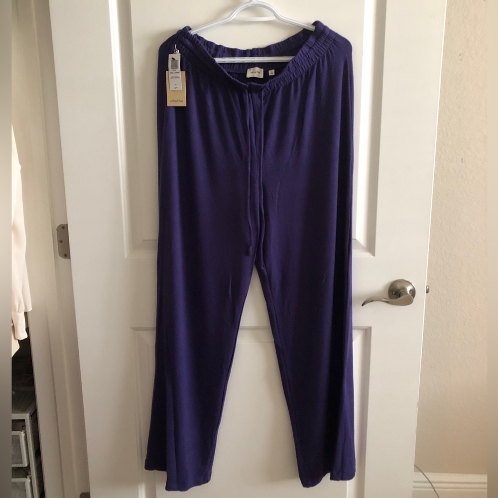Aritzia Wilfred Free Lounge Pants Deep Violet | NWT